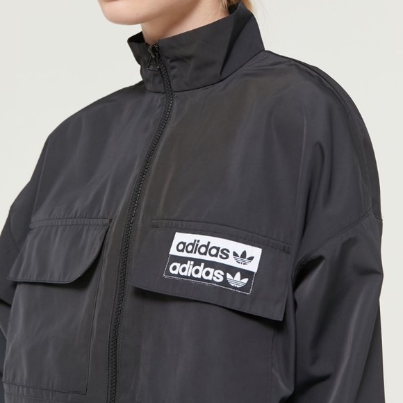 adidas vocal cropped track jacket